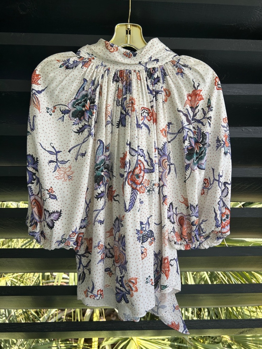 Rebecca Taylor Floral Print Top
